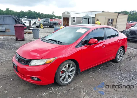 2012 Honda Civic Si из США, поврежденный, VIN 2HGFB6E52CH704911